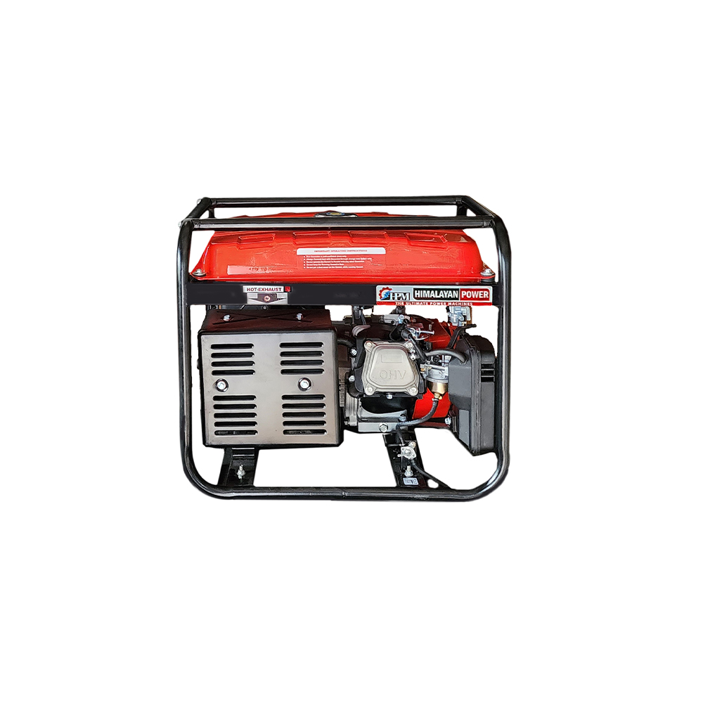 3.2 KVA Portable Generator, Model GE-3500RS, Petrol Run, Recoil & Self Start